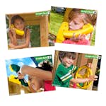 Lekplatsutrustning Jungle Gym Tillbehörspaket 1 för Lektorn