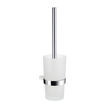 Toalettborste Smedbo Air AK333 Krom/Frostat Glas