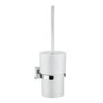 Toalettborste Smedbo Ice OK333P Krom/Vitt Porslin