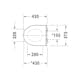 Toalettsits Duravit DuraStyle 002079 Mjukstängande