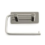 Toalettspappershållare Habo Angle Rostfri Blank Självhäftande