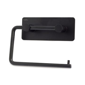 Toalettspappershållare Habo Angle Svart Självhäftande