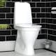 Toalettstol Gustavsberg Nautic 1546 Hygienic Flush Hög Modell