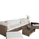 Loungegrupp Comfort Garden Bahamas 6-sits med Utebord m Hylla 8 Utomhus