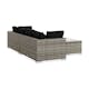 Loungegrupp Comfort Garden Bahamas 6-sits med Utebord 3 Utomhus