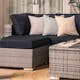 Loungegrupp Comfort Garden Bahamas 6-sits med Utebord 3 Utomhus