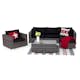 Loungegrupp Comfort Garden Bahamas 5-sits med Utebord 3 Utomhus