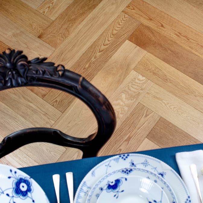 Trägolv Nordic Floor Ek 1-stav Grand Country Fiskben