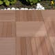 Trall Teak Deltaplattan 30x30 Typ A Höger