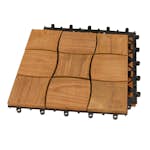 Trall Strand Stainless Teak Deltaplattan 30x30 Typ I