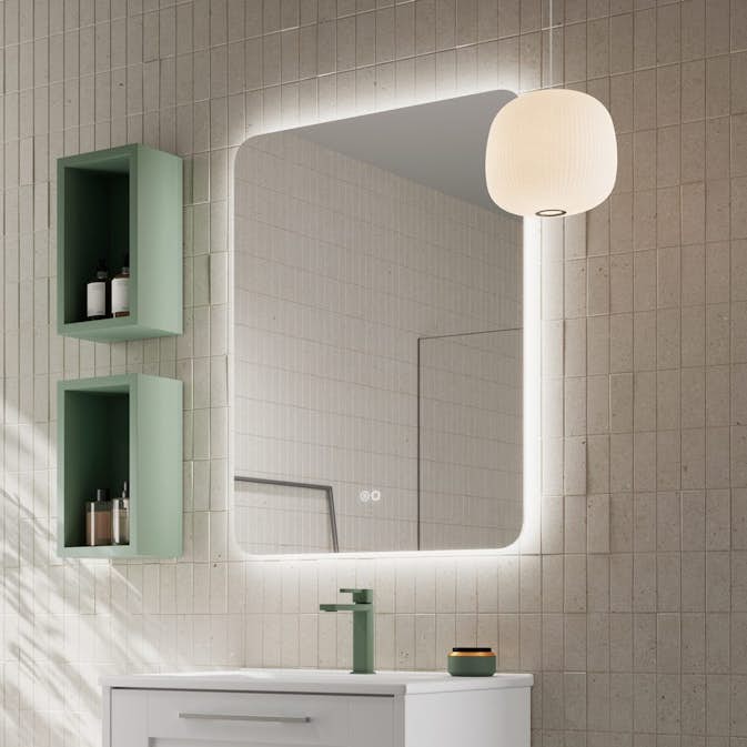 Badrumsspegel Tenfors Verona LED Imfri