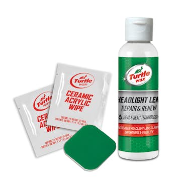 Glasrengöring Turtle Wax Speed Headlight Restorer Kit