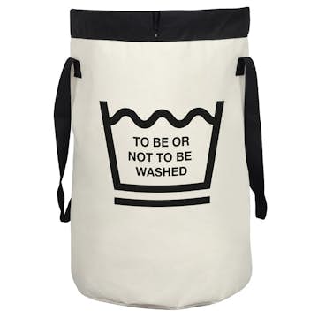 Tvättkorg Spirella Funwash-To Be Off-White