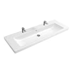 Tvättställ DuoBad Vilan 130 med 2 Blandarhål