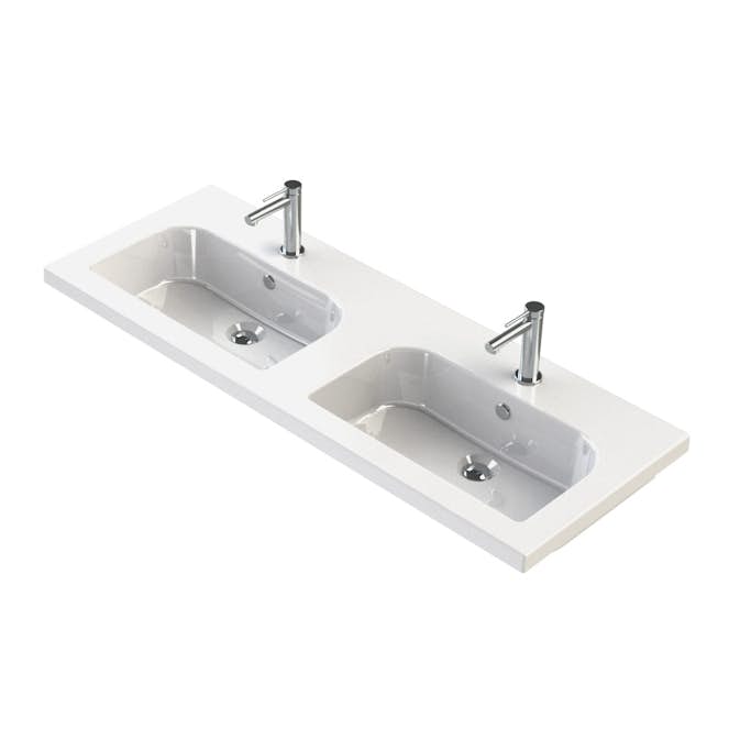 Tvättställ Miller Badrum D-form 120