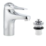 Tvättställsblandare FM Mattsson 9000E II med Silpluggventil