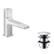 Tvättställsblandare Hansgrohe Metropol Select 100 CoolStart Push-Open