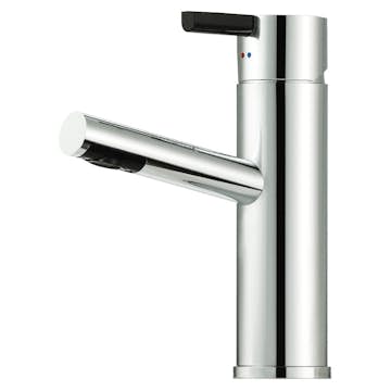 Tvättställsblandare Mora Rexx B5 Krom/Svart