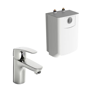 Tvättställsblandare Oras Safira 1003F med Varmvattenberedare