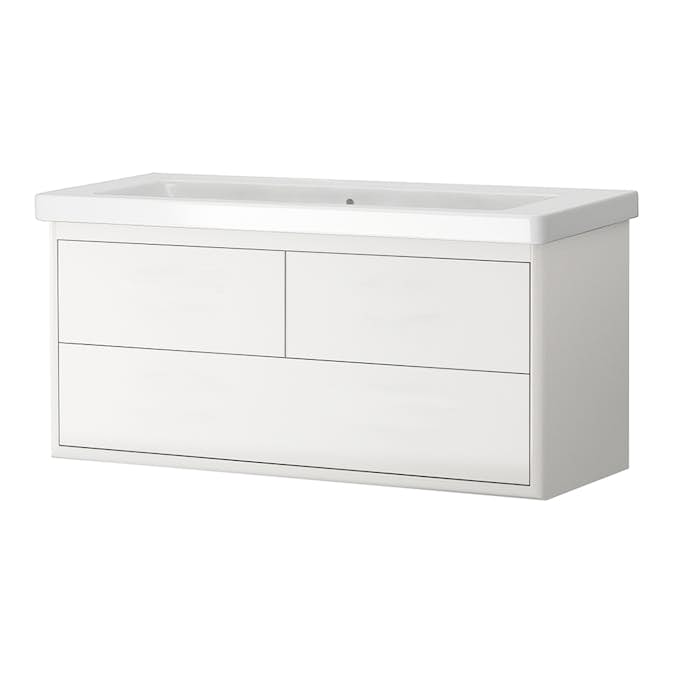 Tvättställskåp DuoBad Vilan 130 med 3 Lådor