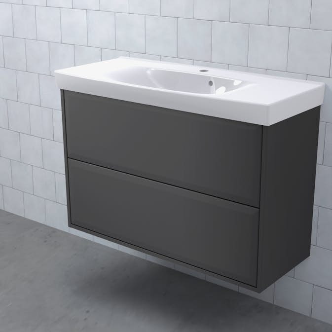 Tvättställsskåp Björbo Badrum Mejda Kompakt Hög