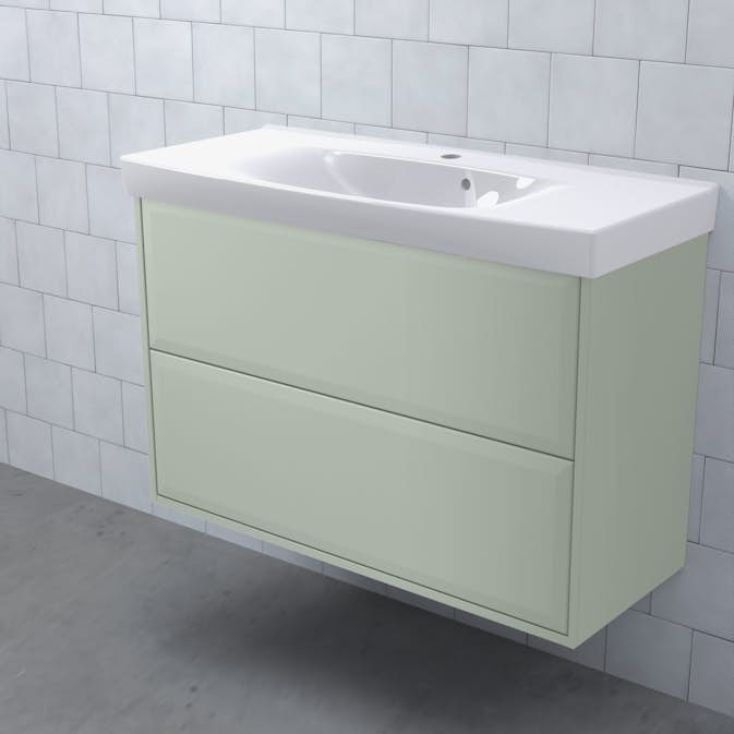 Tvättställsskåp Björbo Badrum Mejda Kompakt Hög