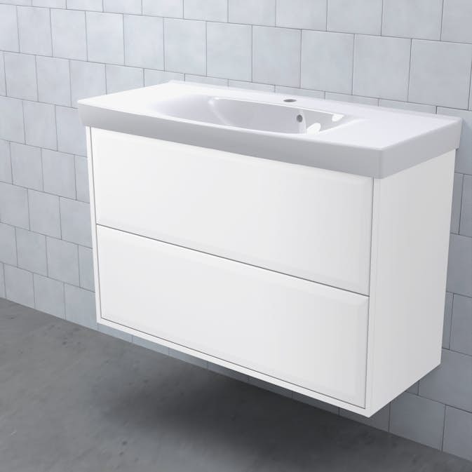 Tvättställsskåp Björbo Badrum Mejda Kompakt Hög