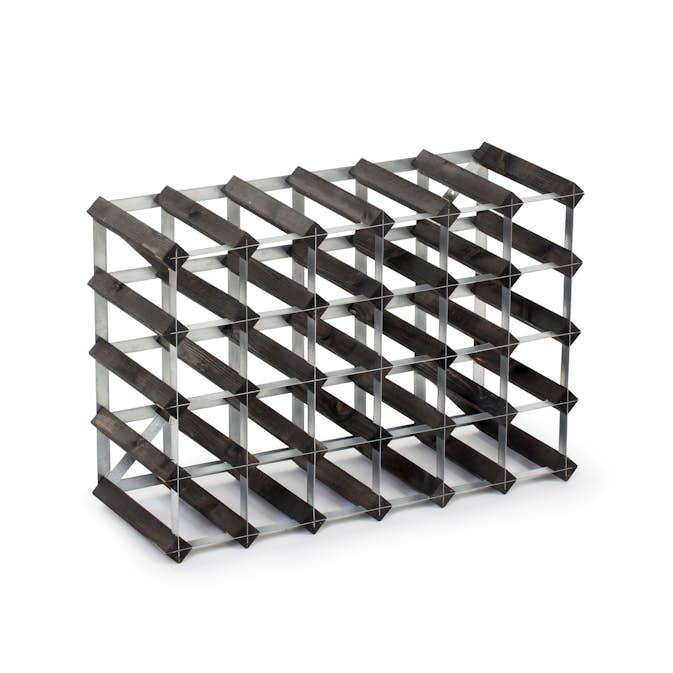 Vinställ Traditional Wine Rack 30 Flaskor Påbyggningsbart