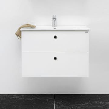 Tvättställsskåp 4AQUA Slim H Med 2 Lådor