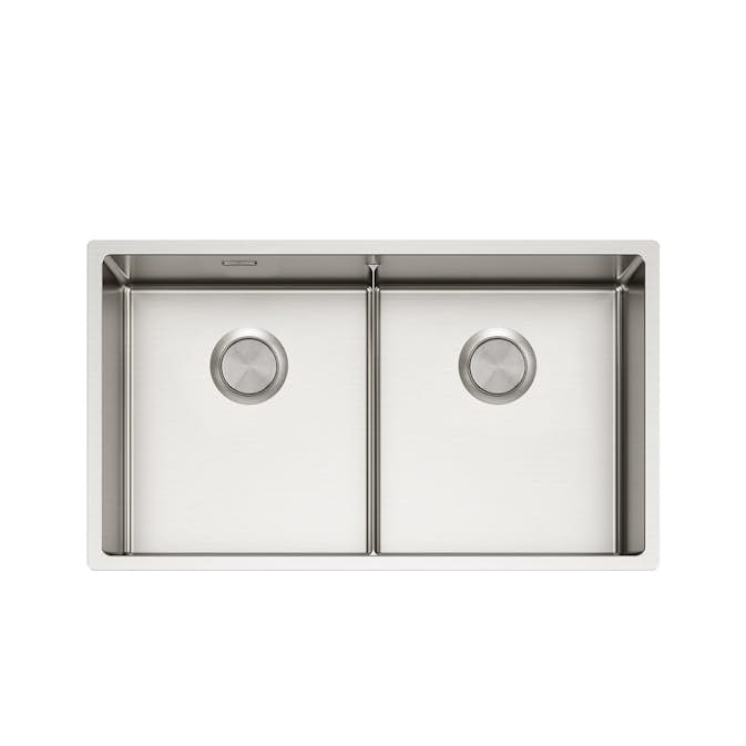 Diskho Stala ULTRA-36-36-LD Dubbel för Kök och Tvättstuga i Stål