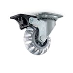 Möbelhjul Habo 4005 med Broms 50 mm