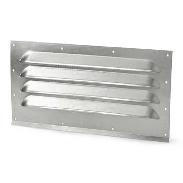 Ventilationsgaller Habo 405 i Stål med Insektsnät