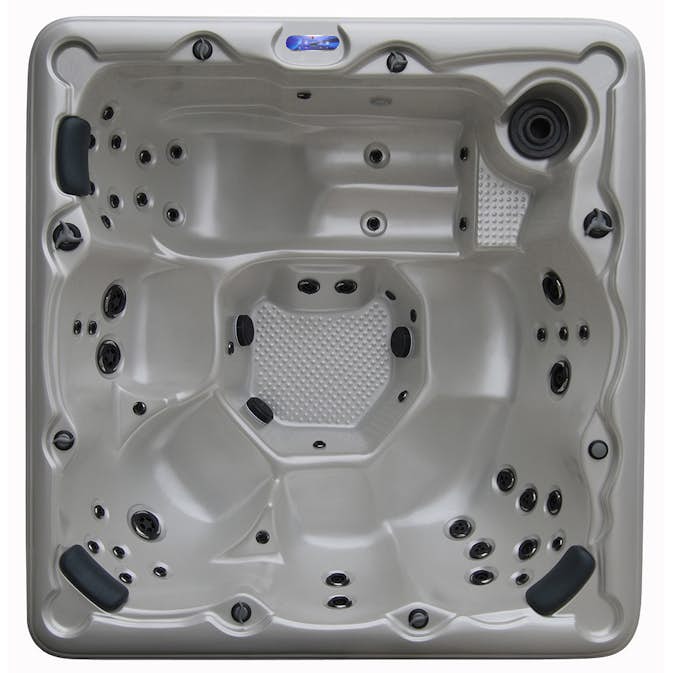 Utespa DenForm 61 Quartz White 49 Jets Spabad för 6 Personer