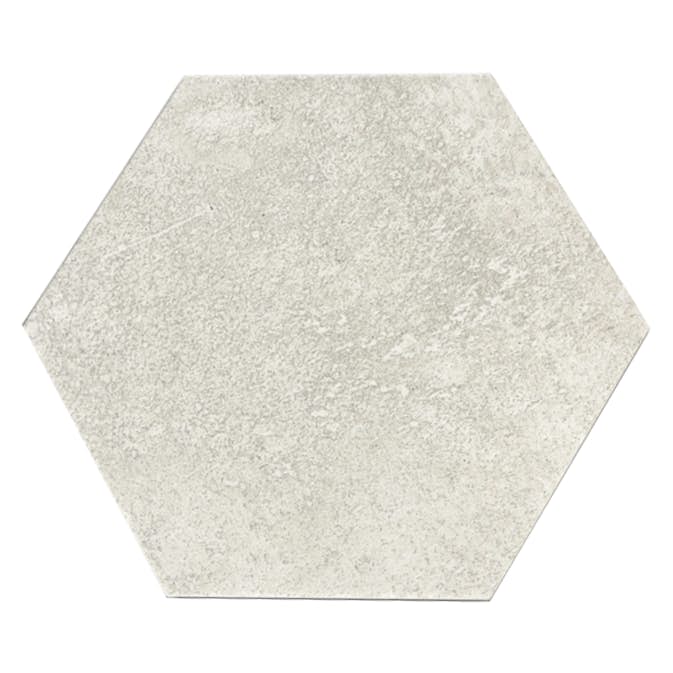 Klinker Tenfors Hexagon Rift Blanco 23x26,6 cm