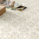 Klinker Tenfors Blomknopp Siena 20x20 cm