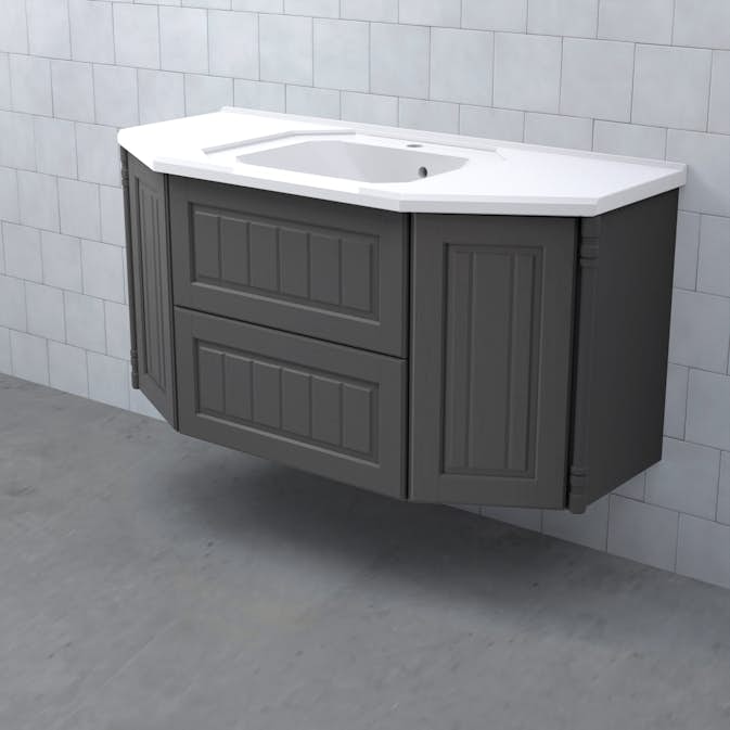 Tvättställsskåp Björbo Badrum Valhall Lådor