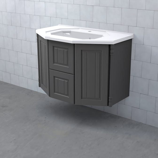 Tvättställsskåp Björbo Badrum Valhall Lådor