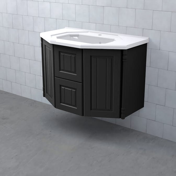 Tvättställsskåp Björbo Badrum Valhall Lådor