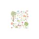 Väggdekor RoomMates Woodland Creatures