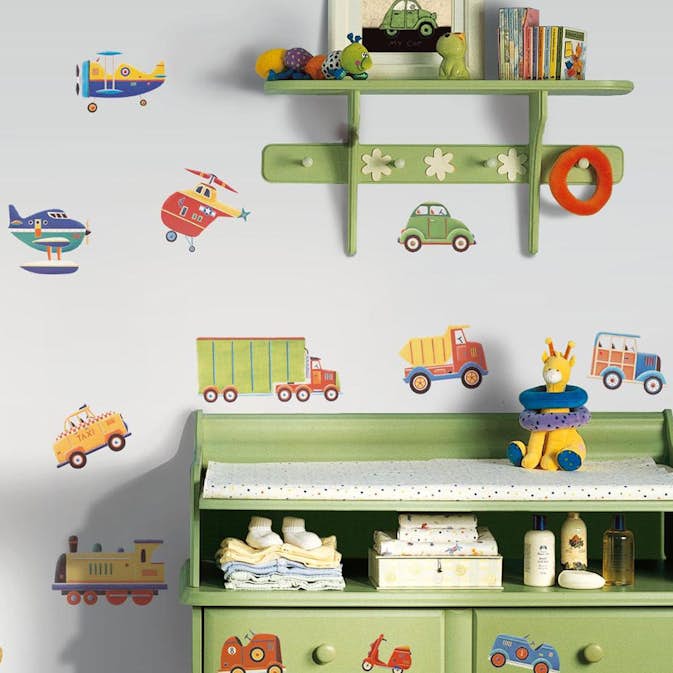 Väggdekor RoomMates Transportation