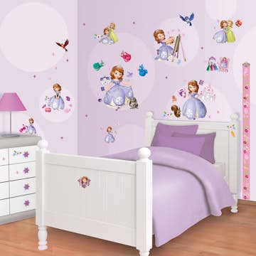 Väggdekor Walltastic Disney Sofia den Första