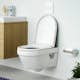 Vägghängd Toalettstol Gustavsberg Hygienic Flush 5G84
