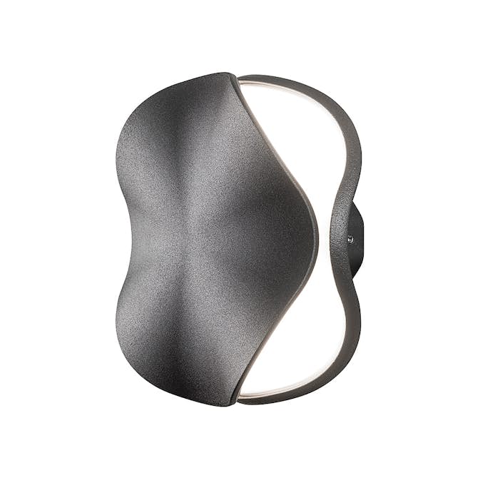 Vägglykta Gnosjö Konstsmide Matera 4W High Power LED Mörkgrå