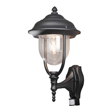 Vägglykta Gnosjö Konstsmide Parma Upp E27 Rörelsevakt