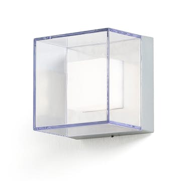 Vägglykta Gnosjö Konstsmide Sanremo 6W High Power LED Alu