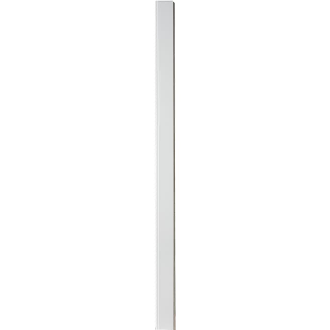 Väggpanel Huntonit penselmålad Vit