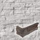 Väggsten ArtStone Hörnsten Profit Rustic Stone White