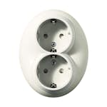 Vägguttag Schneider Electric Renova 2-vägs