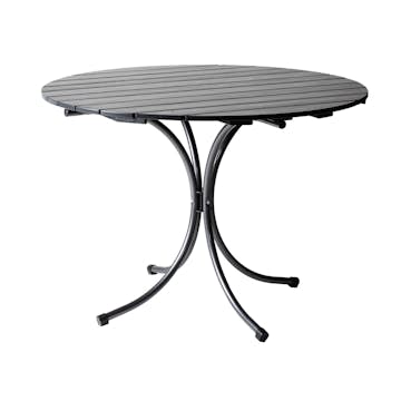 Utebord Varax Suvisaari Runt Trädgårdsbord i Trä & Aluminium