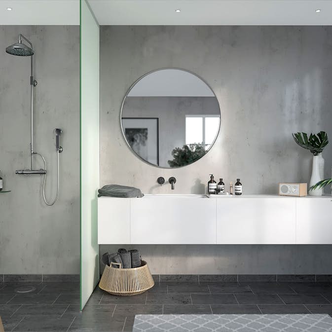 Våtrumsskiva Fibo Lentini Light 8054 M00 STN